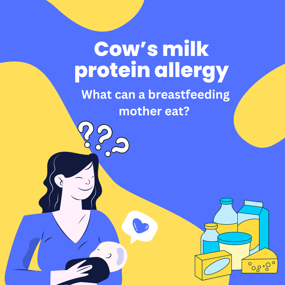 Breastfeeding a baby with CMPA? – What can you eat