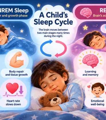 A Child’s Sleep Cycle Infographic (1)
